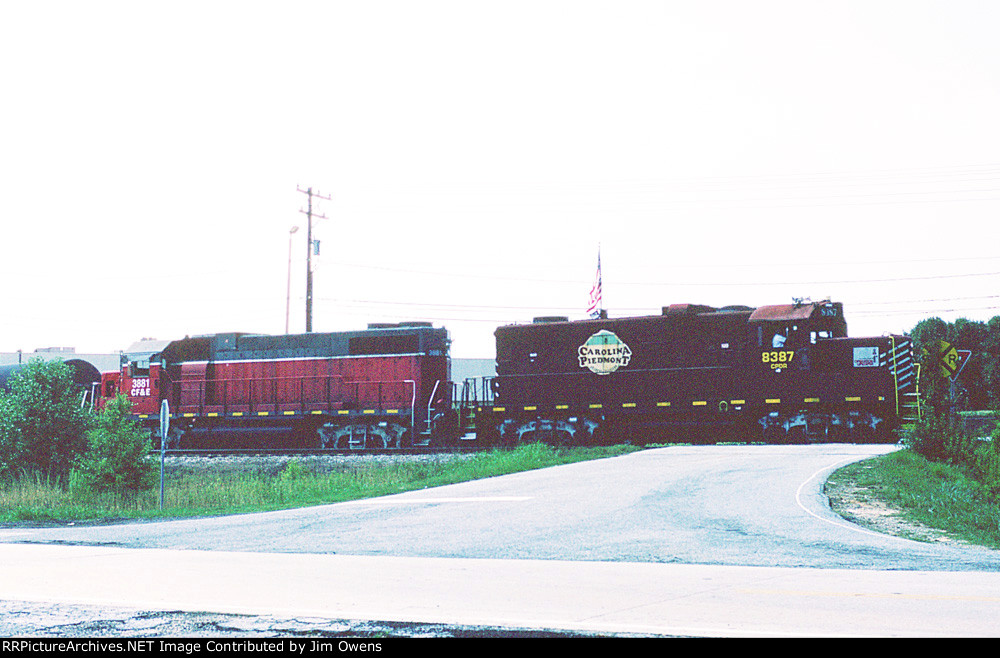 CPDR 8387 westbound