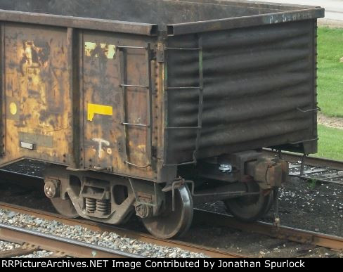 PC 598865, close-up of non-brakewheel end