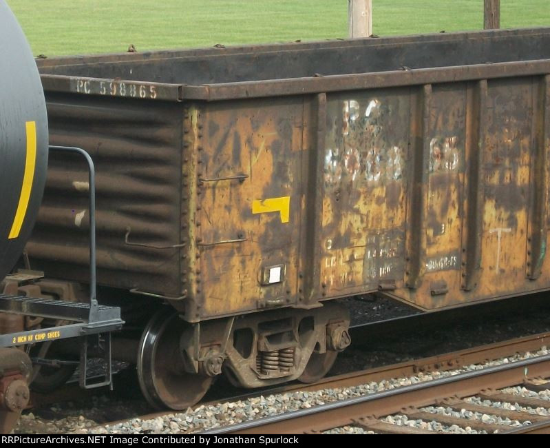 PC 598865, B- or brakewheel end