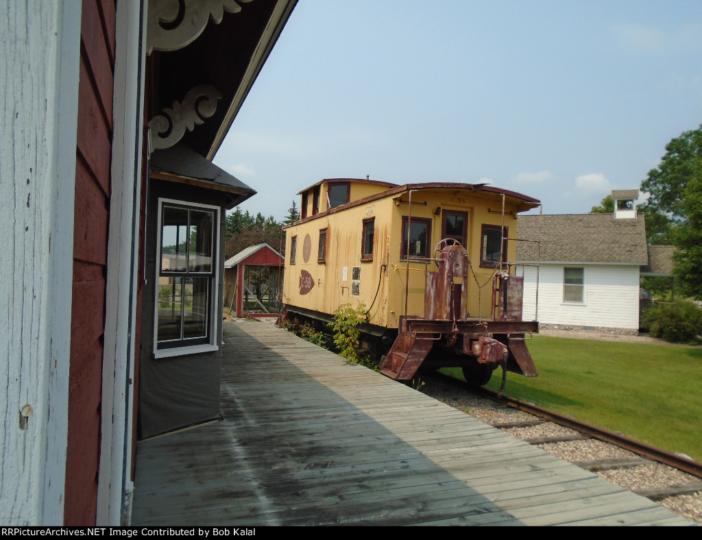 Iola Historical Museum Caboose