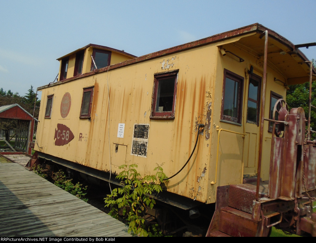 Iola Historical Museum Caboose