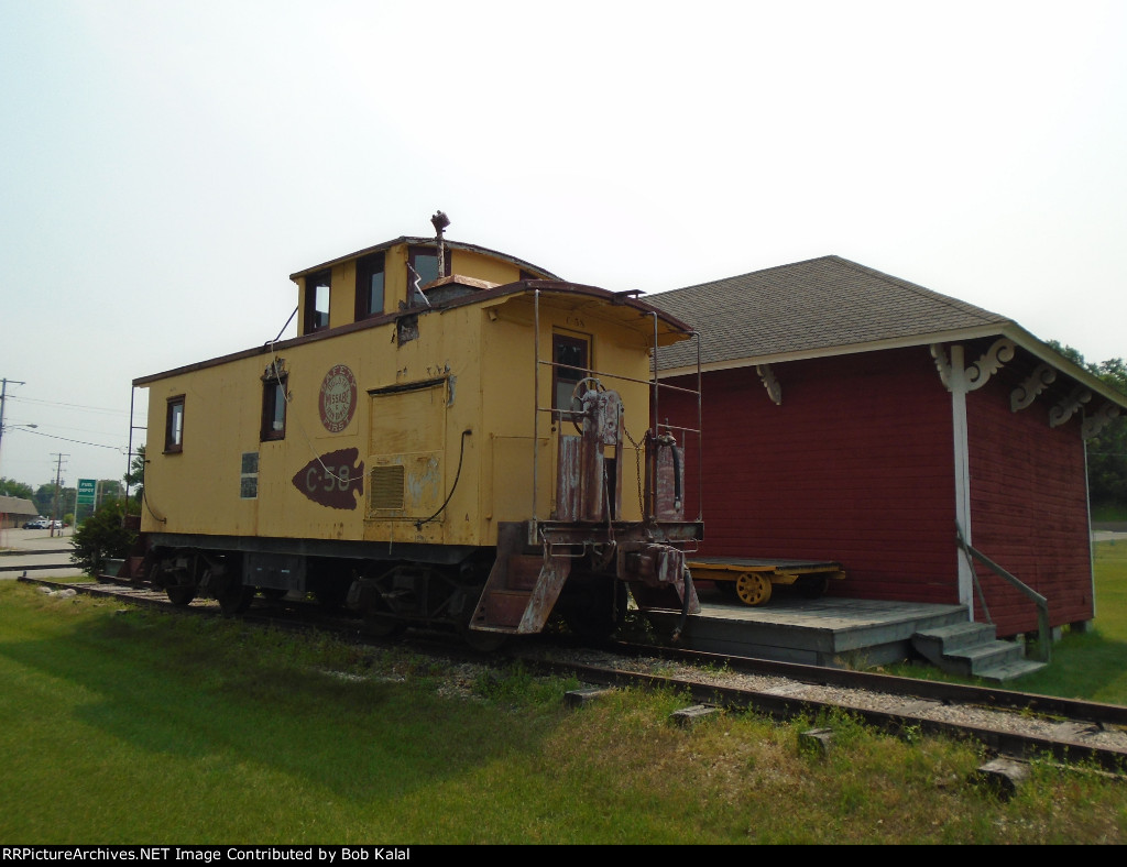 Iola Historical Museum Caboose