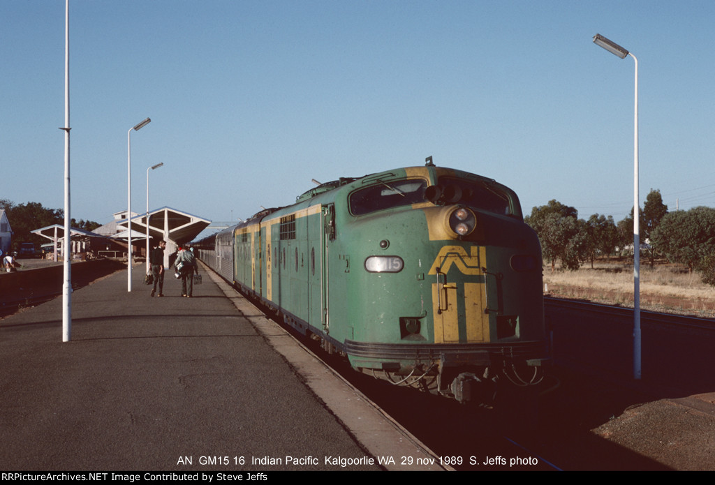 Indian Pacific at Kalgoorlie