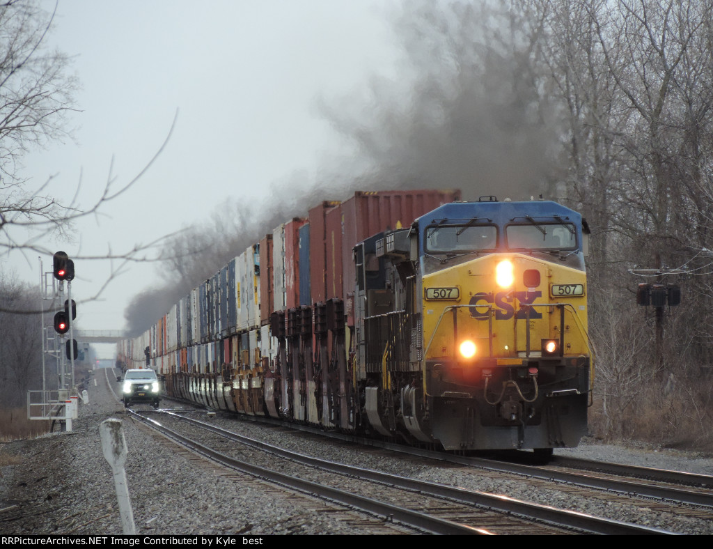 CSX 507 on I007