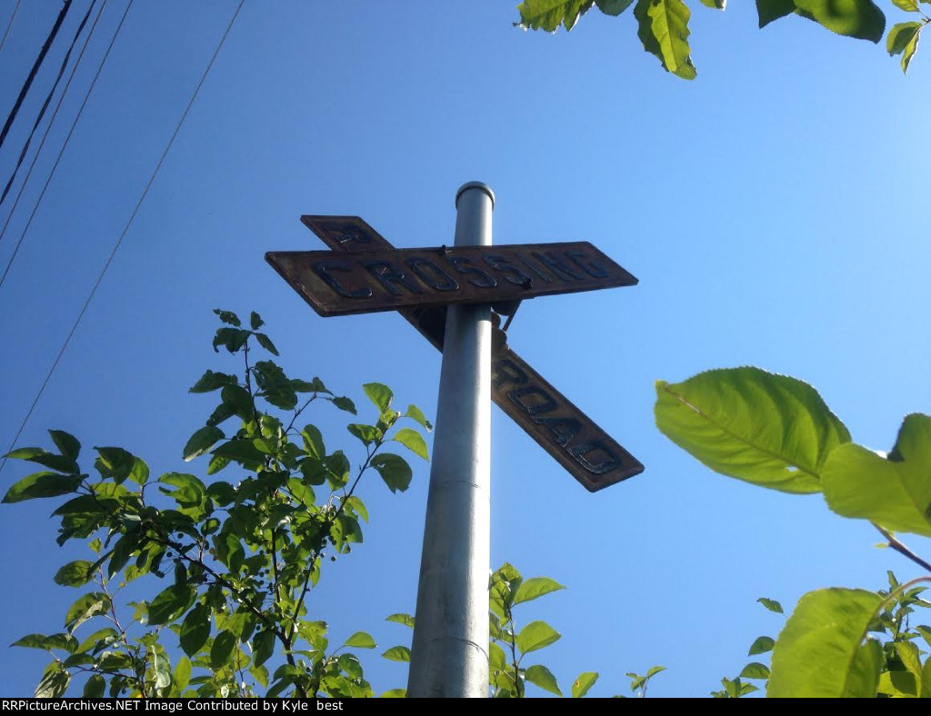 Cast iron crossbucks 