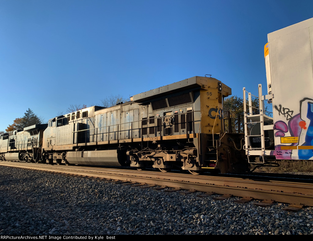 CSX 55 away