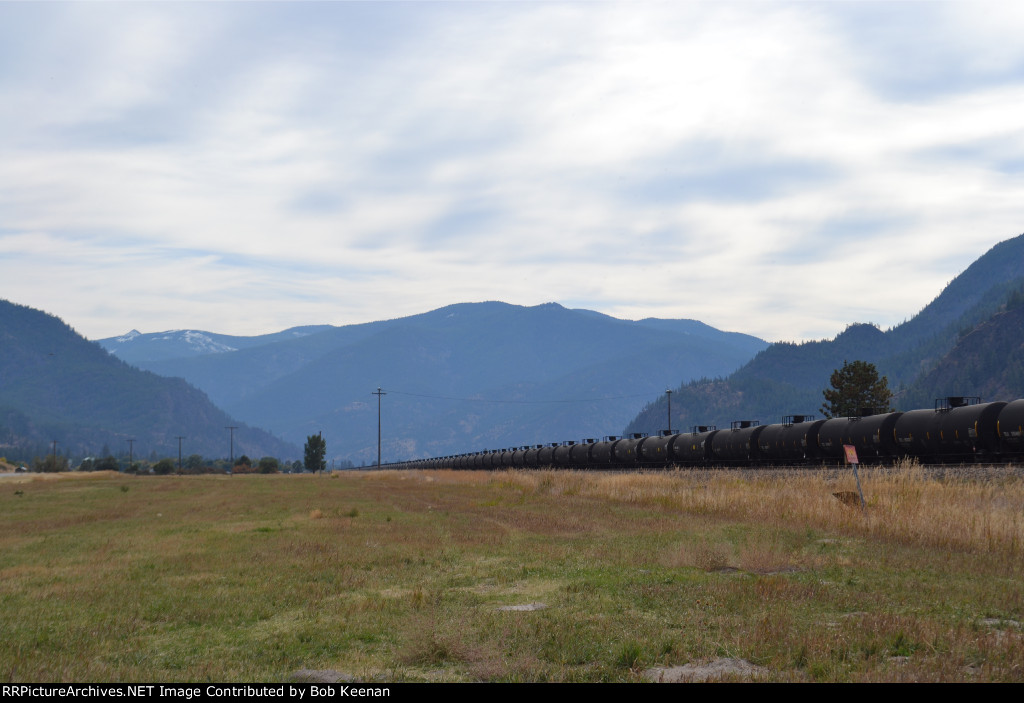 String of Tank Cars