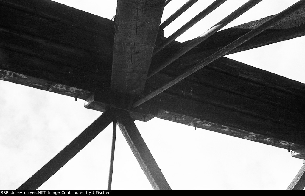 The Nooksack River bridge