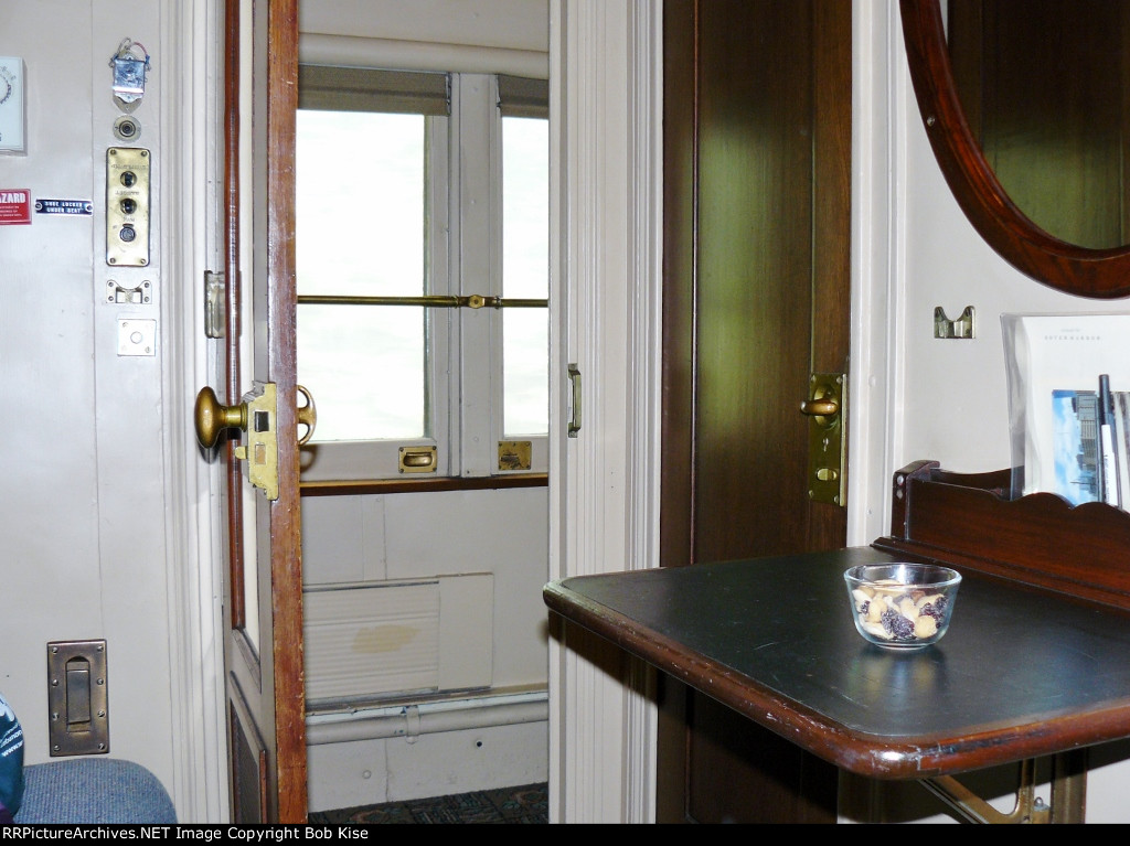 Inside Compartment "E," near Mountain Top