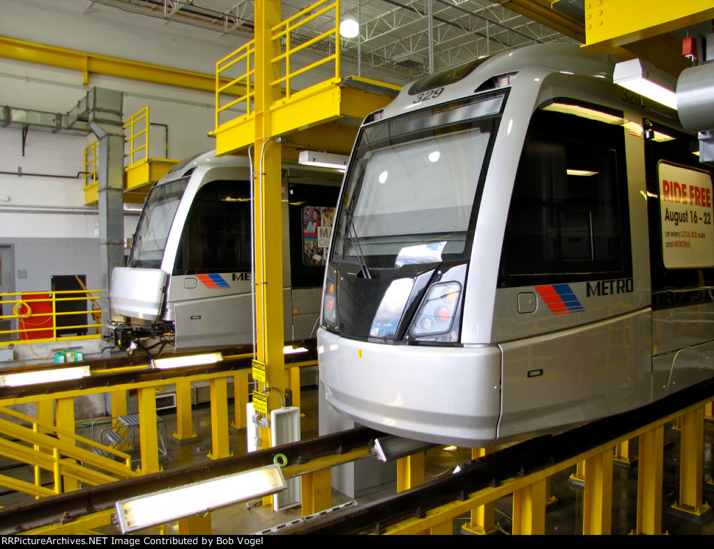 METRORail 329 and 317