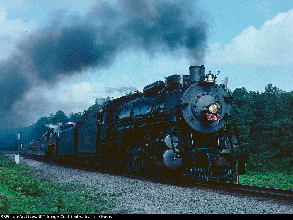 SLSF 1522 eastbound to the 1994 NRHS convention in Atlanta.