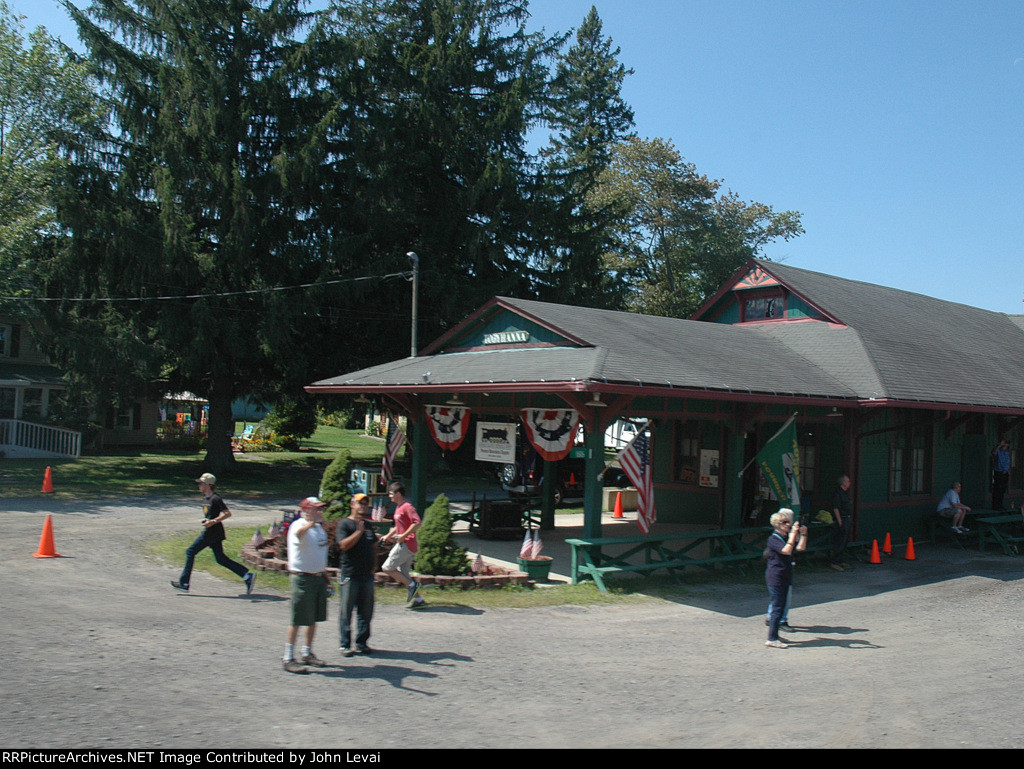Passing Tobyhanna Station