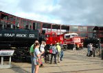 Power from CP Rail, NSs 9-1-1 Unit and various steam locomotives