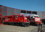 CP and NS 9-1-1 at Steamtown Railfest