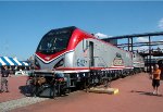 Amtrak ACS-64 # 642 and F40PH-2 # 406 at Steamtown Railfest