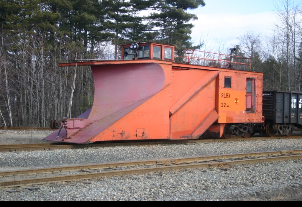 St. Lawrence & Atlantic (Ex-BAR) snowplow #SLRX 22
