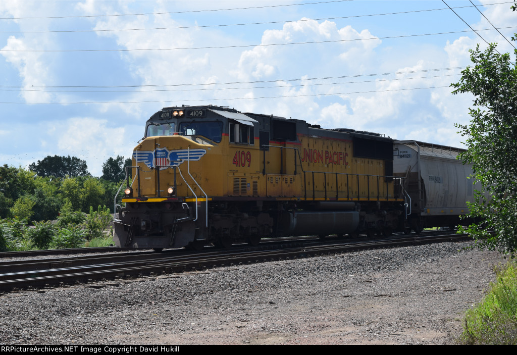 UP Engine 4109, Des Moines IA