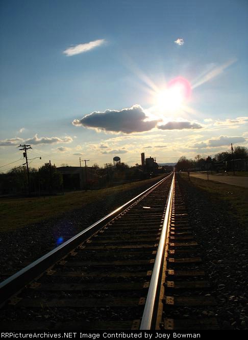 Looking west, Hickory, NC