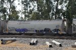FXE Covered Hopper with graffiti