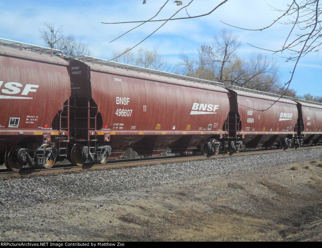 BNSF 496604 496607
