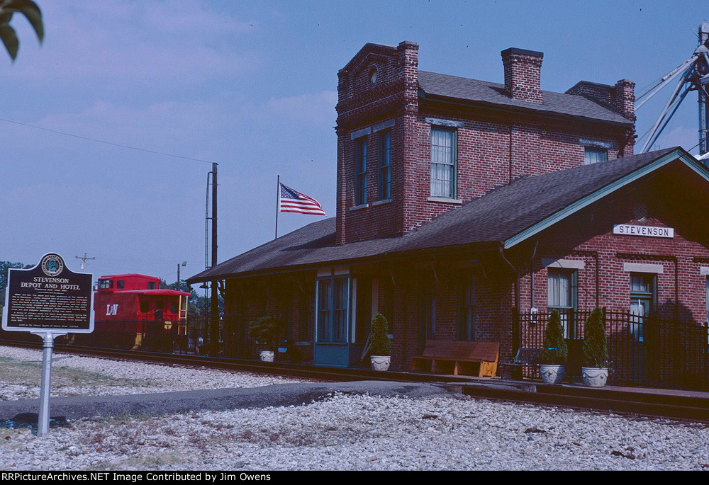 Stevenson AL depot.
