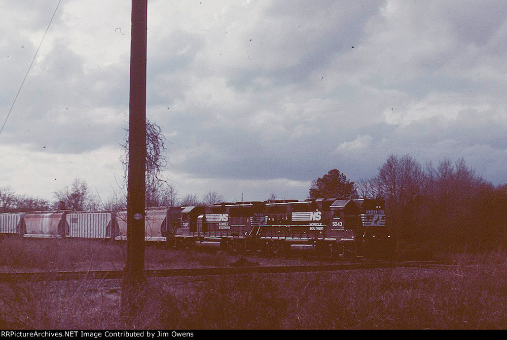 an eastbound local arrives from the Augusta line.