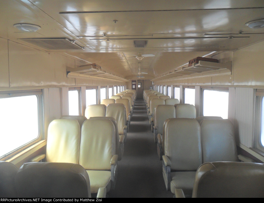Interior of Coach 1002