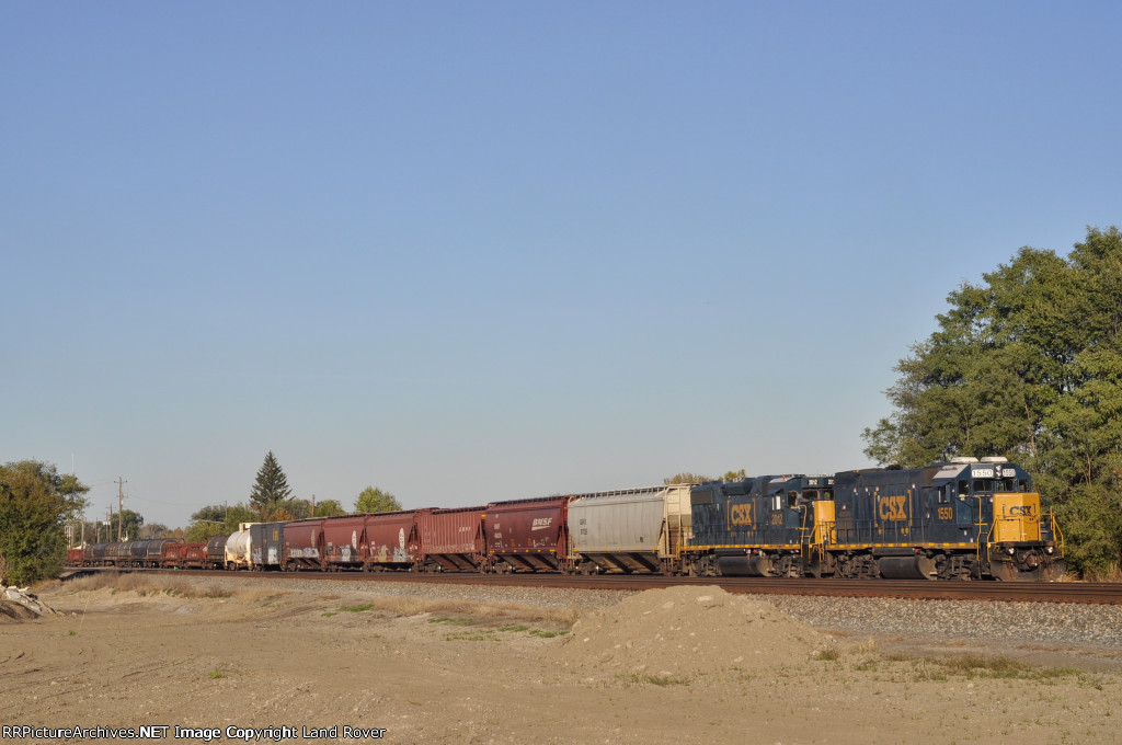 CSXT 1550 On CSX Y 201 In The Old Yard