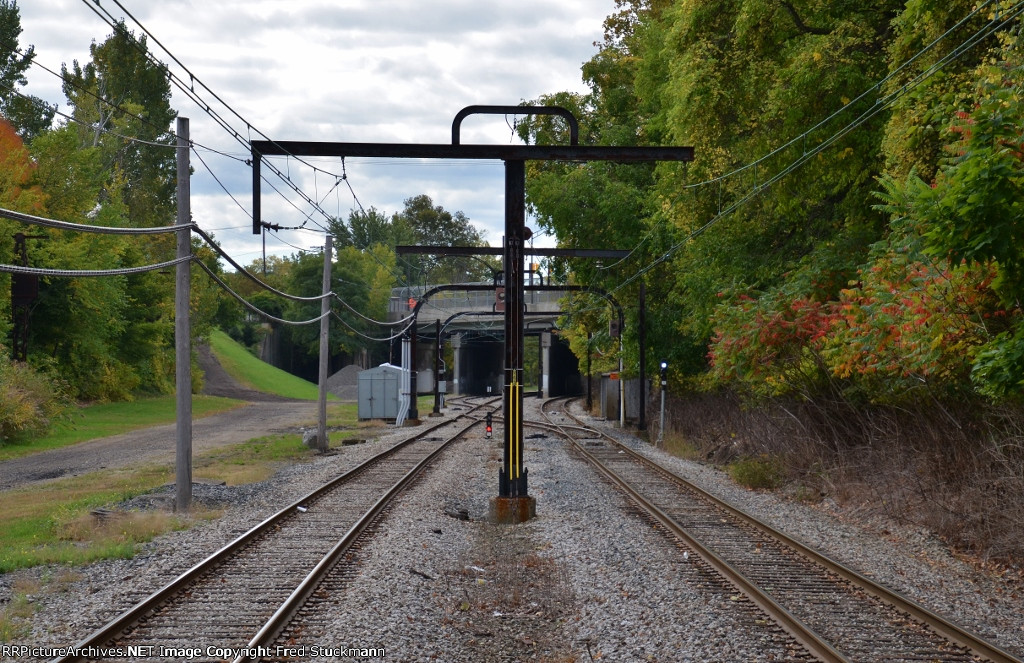 This is looking toward the airport.