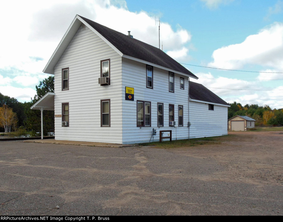 TR, ex-MT&W, Tomahawk, WI Depot