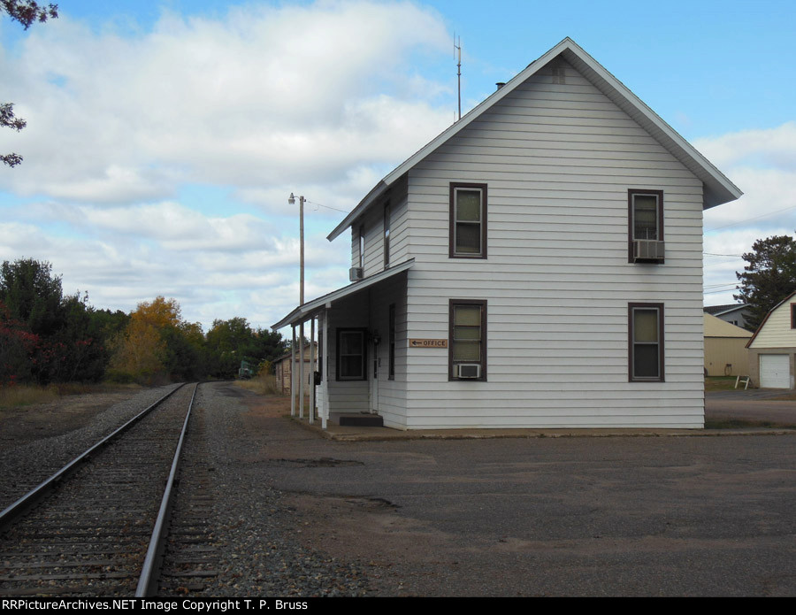 TR, ex-MT&W, Tomahawk, WI Depot