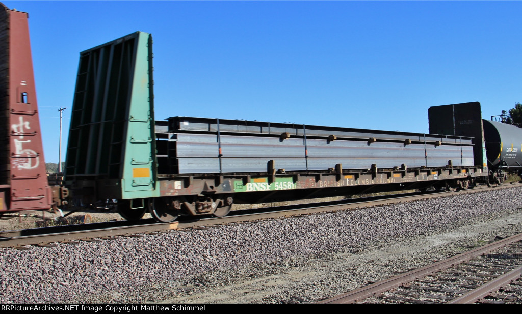 Former British Columbia Railway Bulk Head Flat
