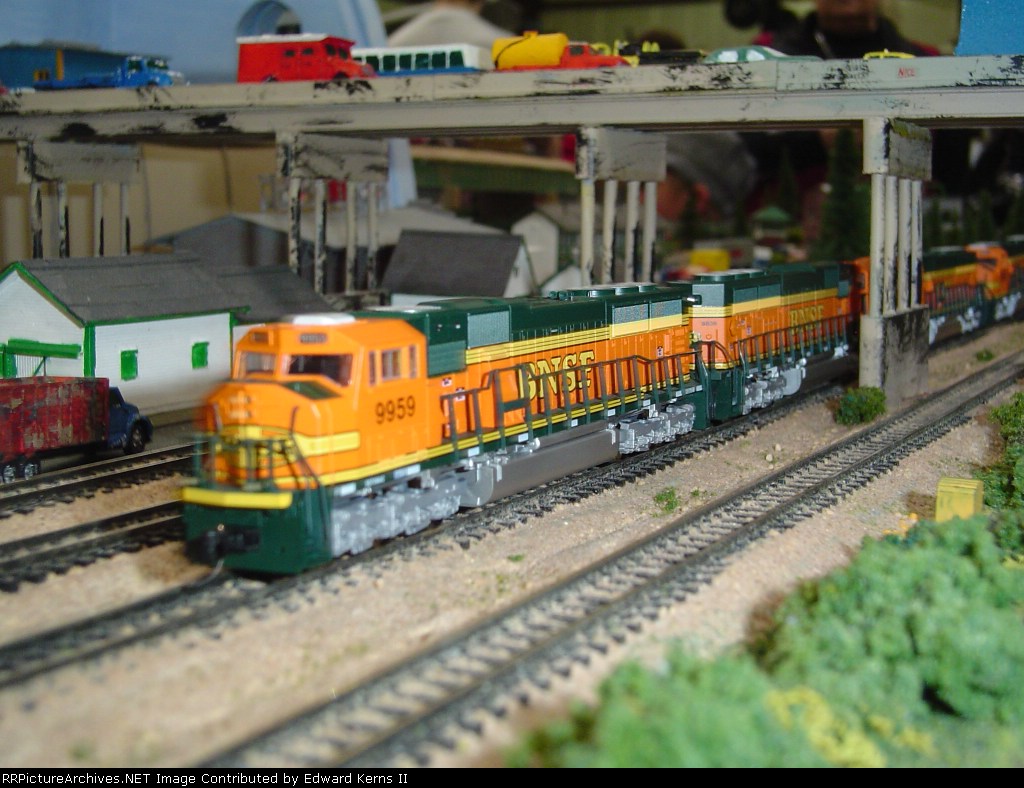 Leading a Mixed Freight Through Manning City