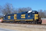 CSx work train power, laying over for the weekend.