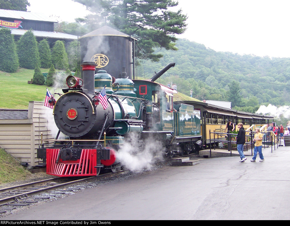 Pulling into the station