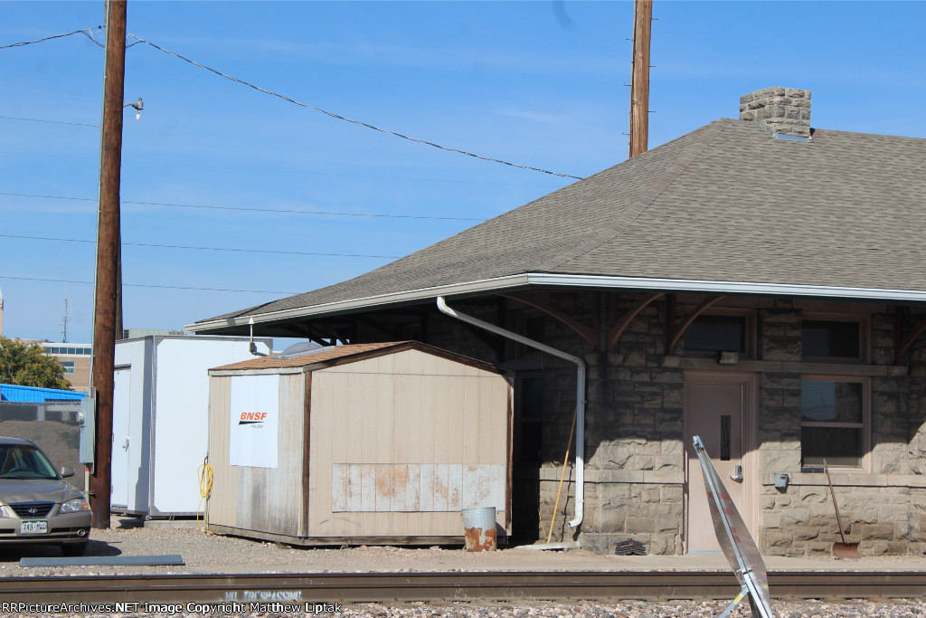 The former C&S depot in Longmont.