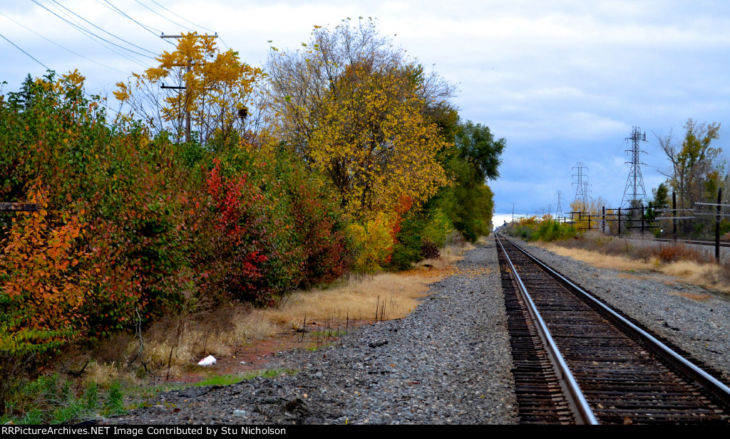 Looking northbound along the CSX at Weber Road in Columbus, OH.