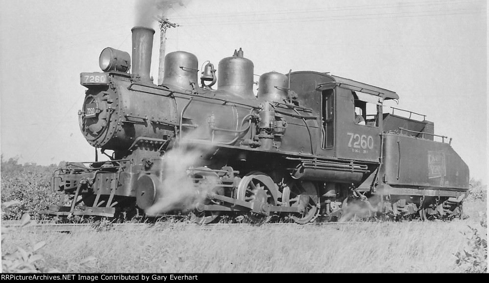 CN 0-6-0 #7260 - Canadian National