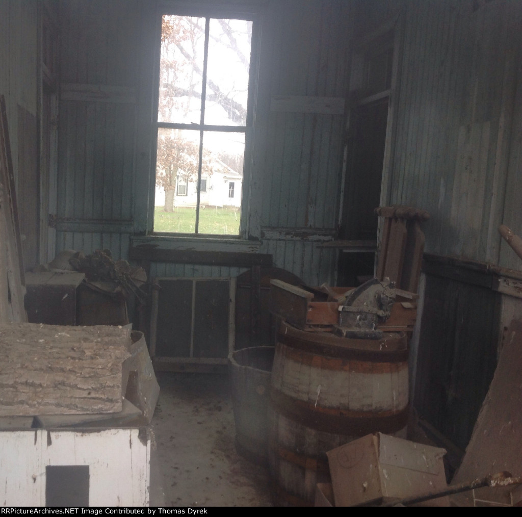 Inside of the Abandoned Shirley Depot