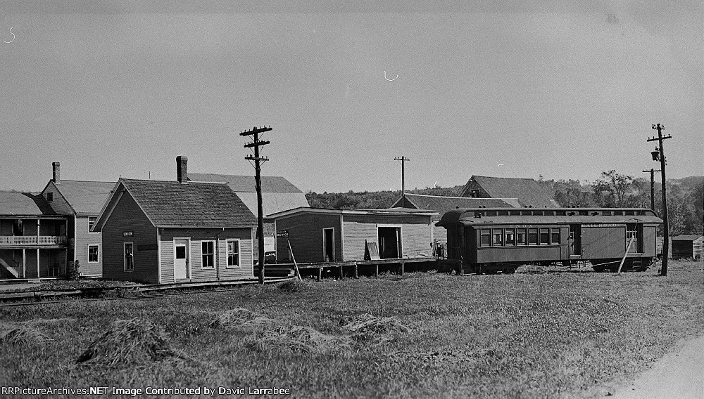Combination Car at the Freight House