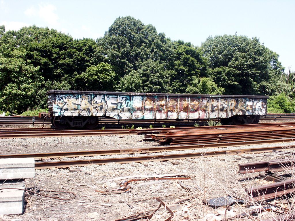 Graffiti Covered MoW Gondola