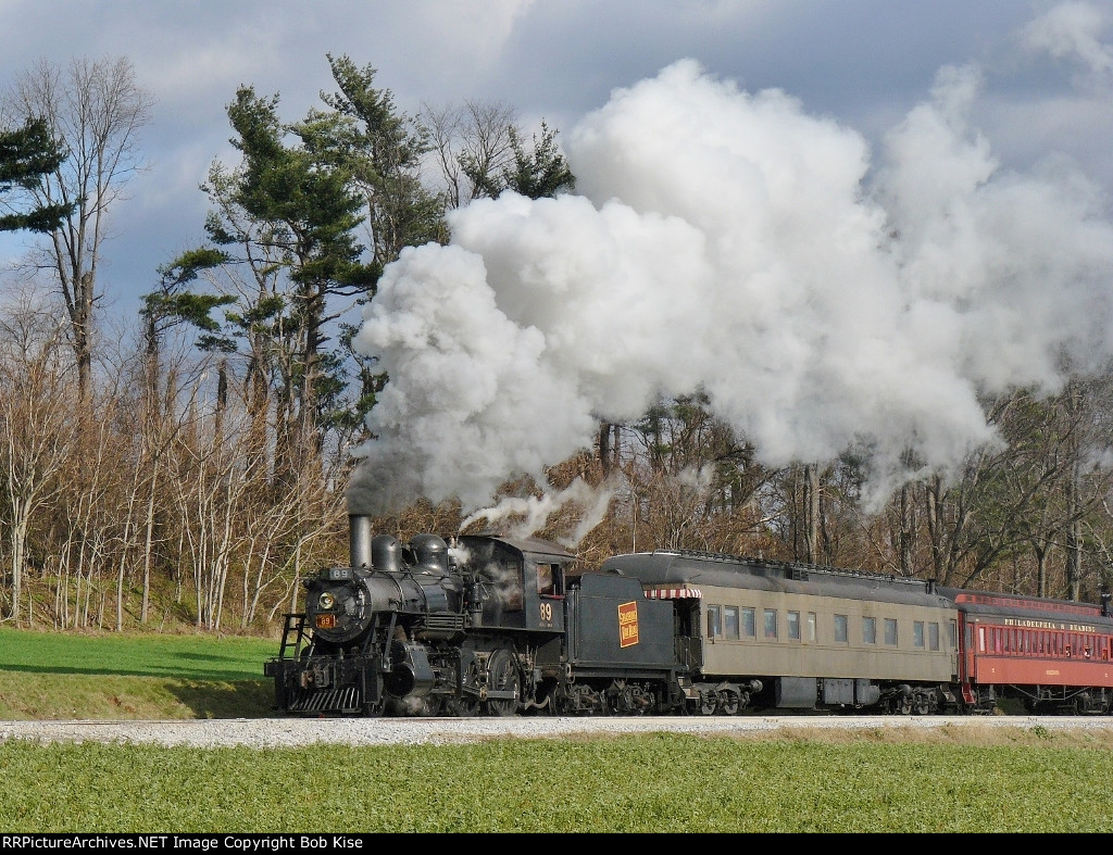 The 89 starts to accelerate at Groff's Grove