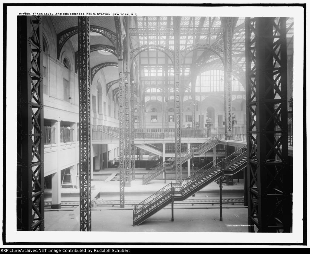 Pennsylvania Railroad Station, New York City c1911