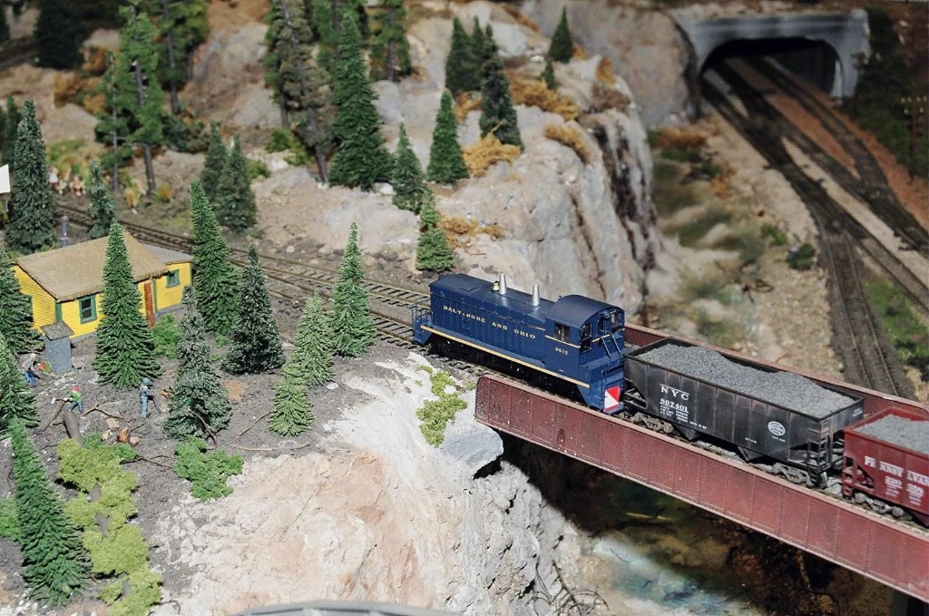 Making a coal haul:Model RR