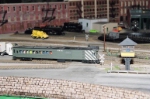 Doodlebug leaves the station: Model RR