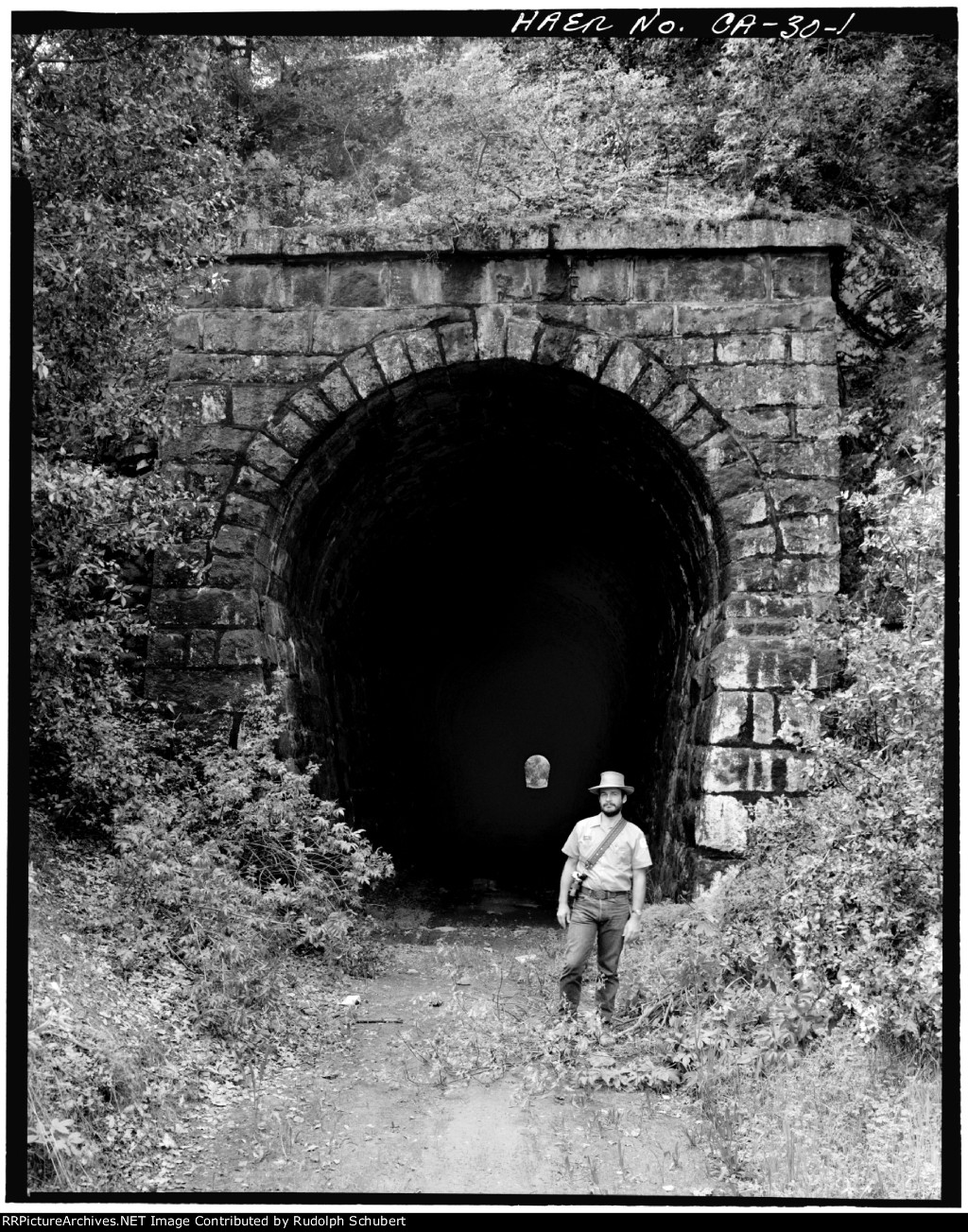 Central Pacific Railroad, Clipper Gap Tunnel, Clipper Gap, Placer County, CA