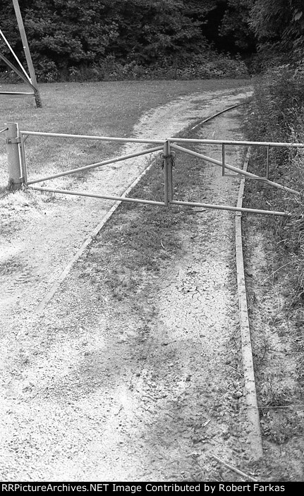 Abandoned Ohio Edison trackage