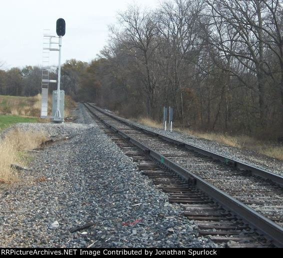 KCS ROW, looking east