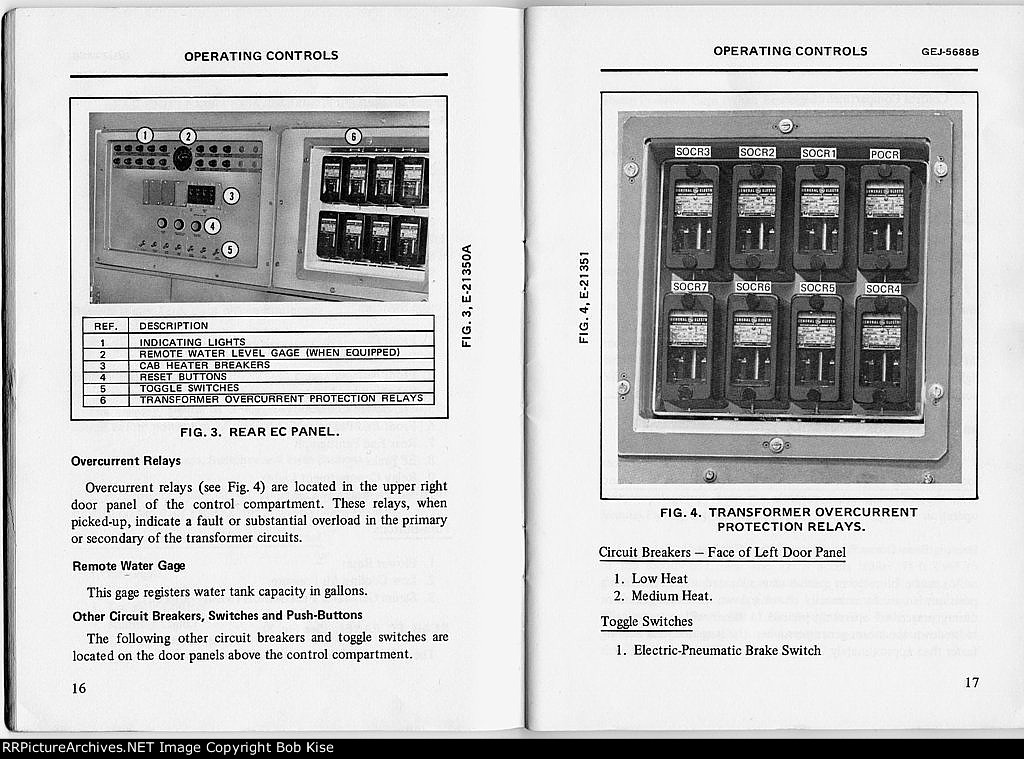 Pages 16-17 Operating Controls