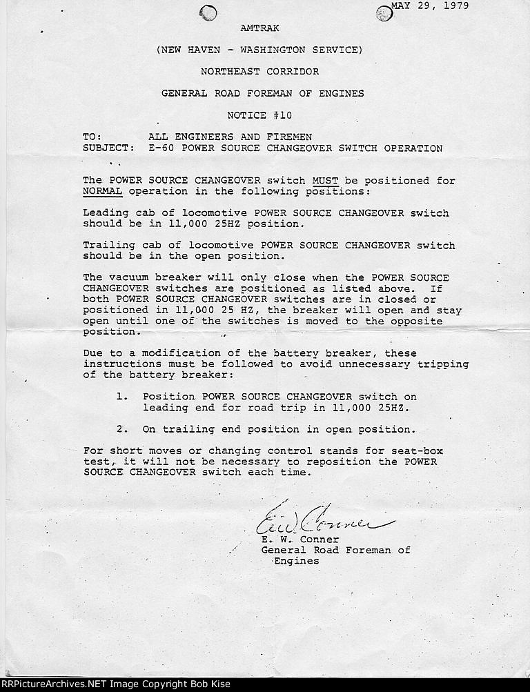 Page 62 Notice #10 Dated 5-29-79